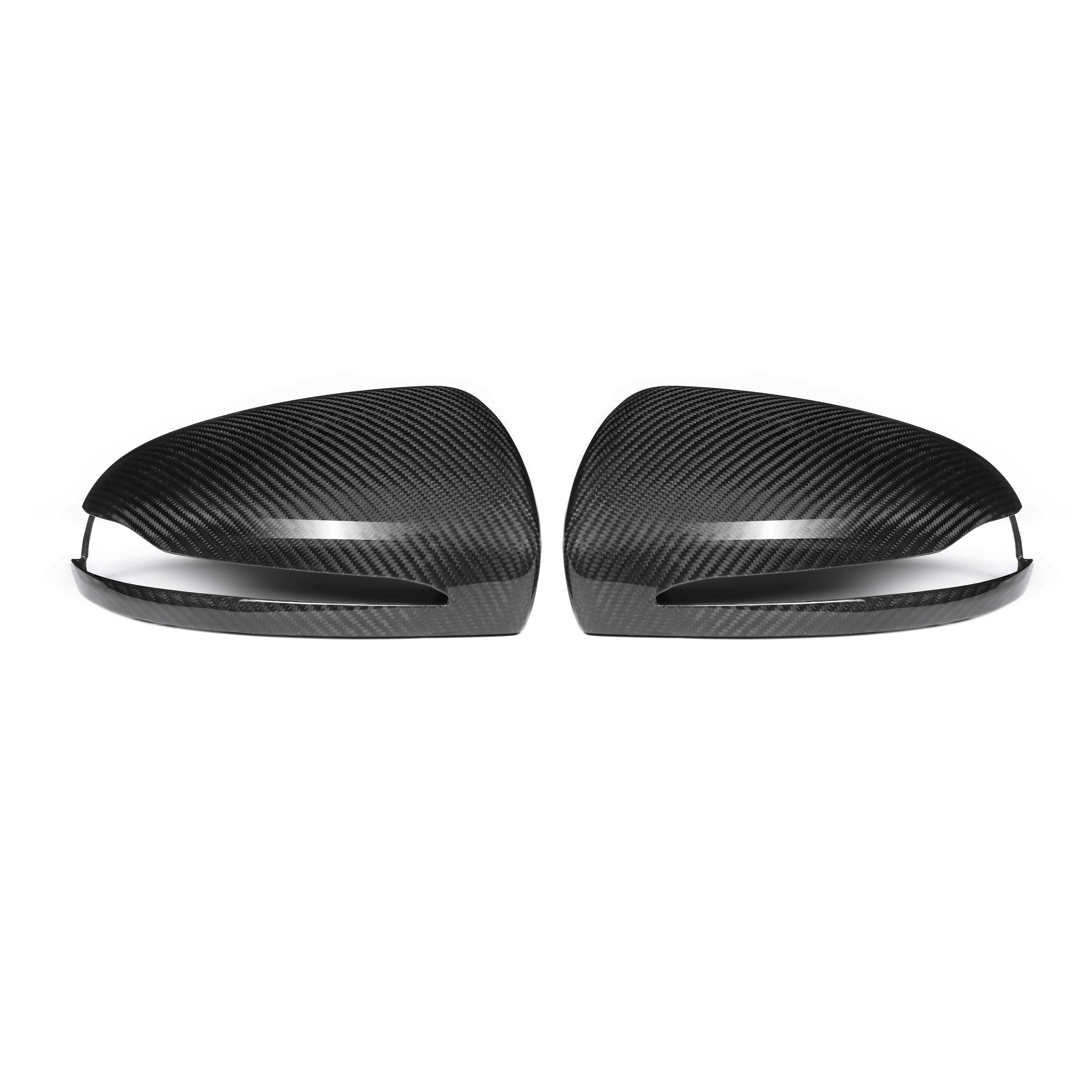 Mercedes Pre-Preg Carbon Fiber Mirror Caps for W205 & W213 & W222 & & X253 & X290
