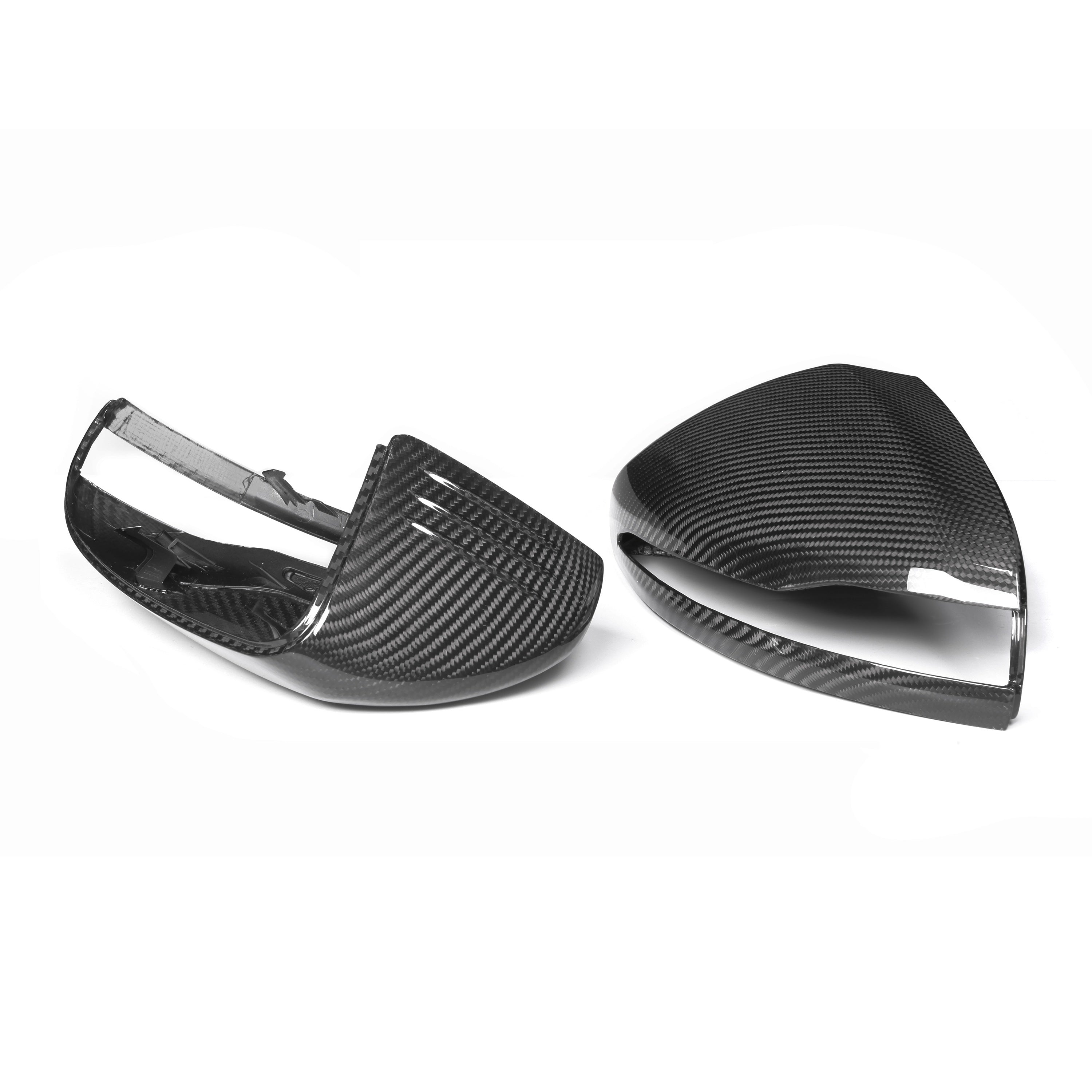 Mercedes Pre-Preg Carbon Fiber Mirror Caps for W205 & W213 & W222 & & X253 & X290