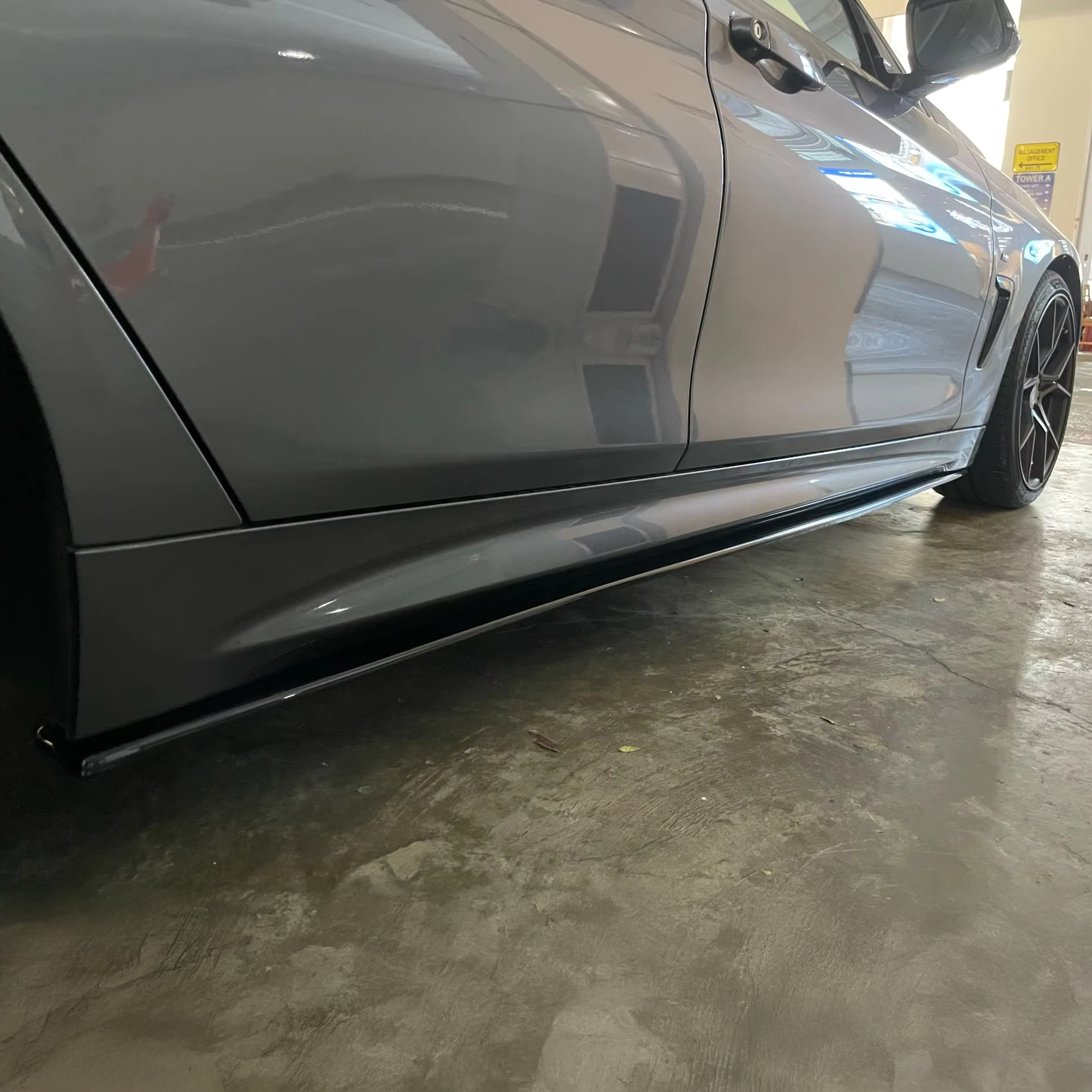 BMW Carbon Fiber M Performance Style Side Skirts for F32