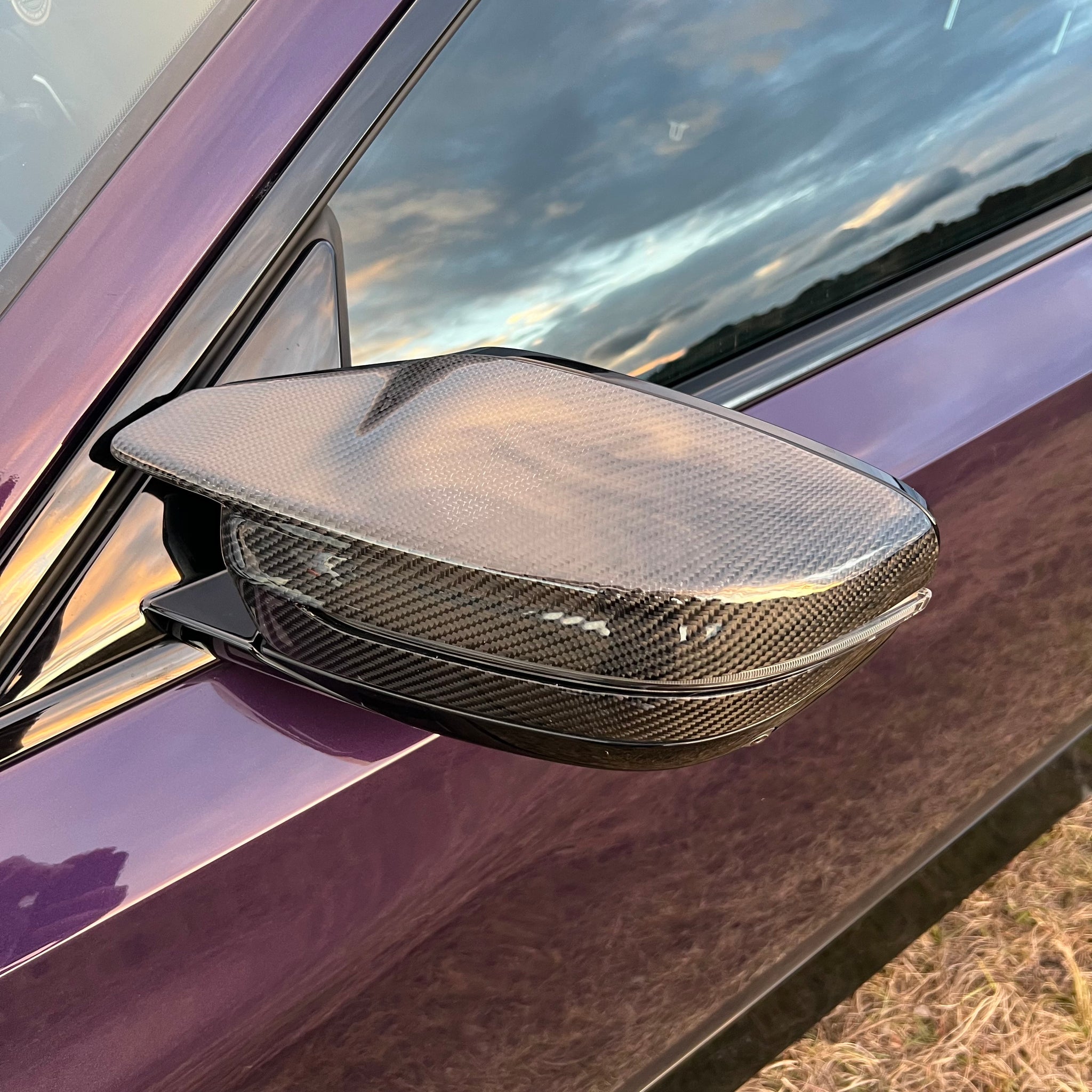 BMW Pre Preg Carbon Fiber M Style Mirror Caps For G80 M3 G82 M4 G8 bmw-pre-preg-carbon-fiber-m-style-mirror-caps-for-g80-m3-g82-m4-g8