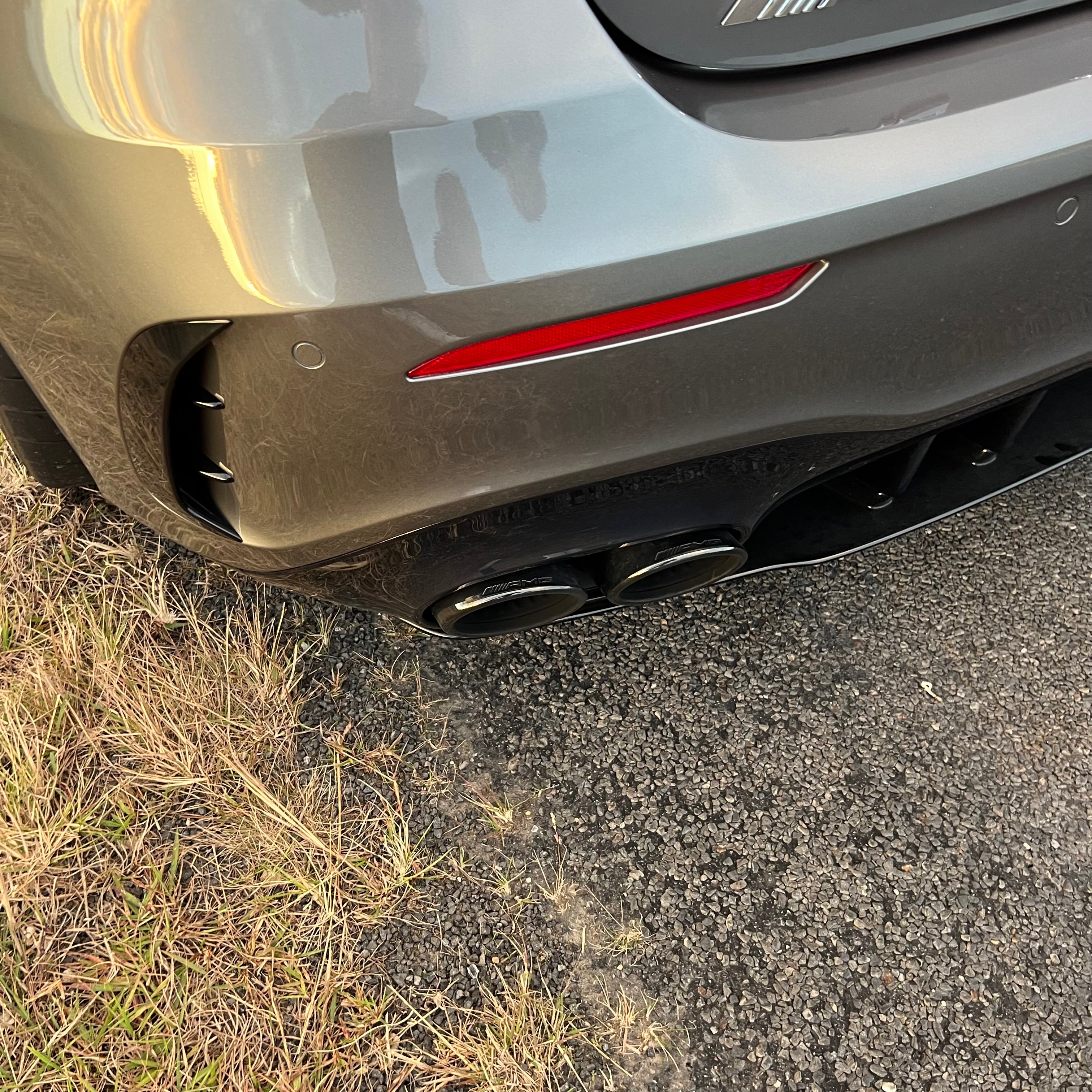 Mercedes A45S Style Rear Exhaust Tips for W177 & W118