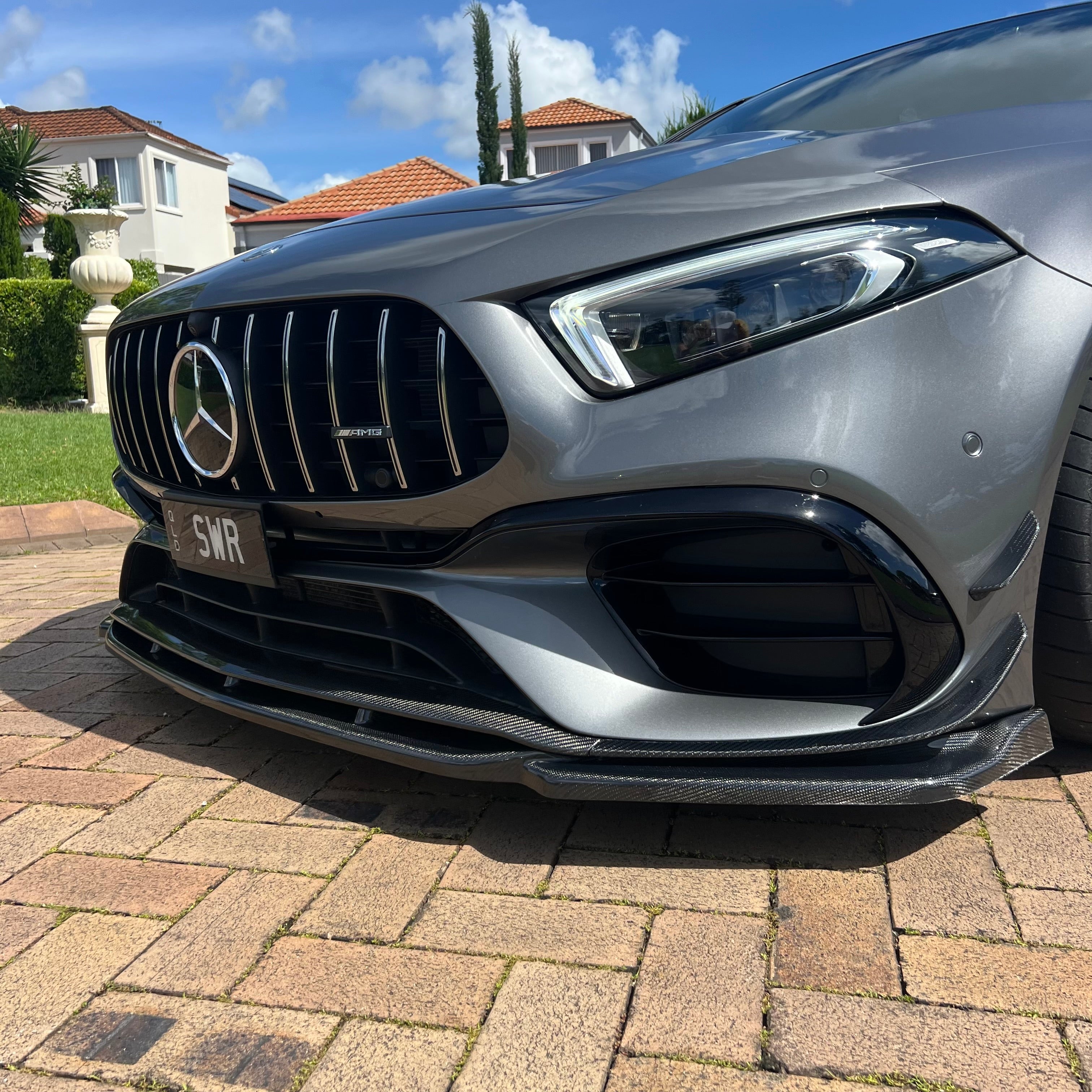 Mercedes Empero Designs Carbon Fiber Front Splitter for W177