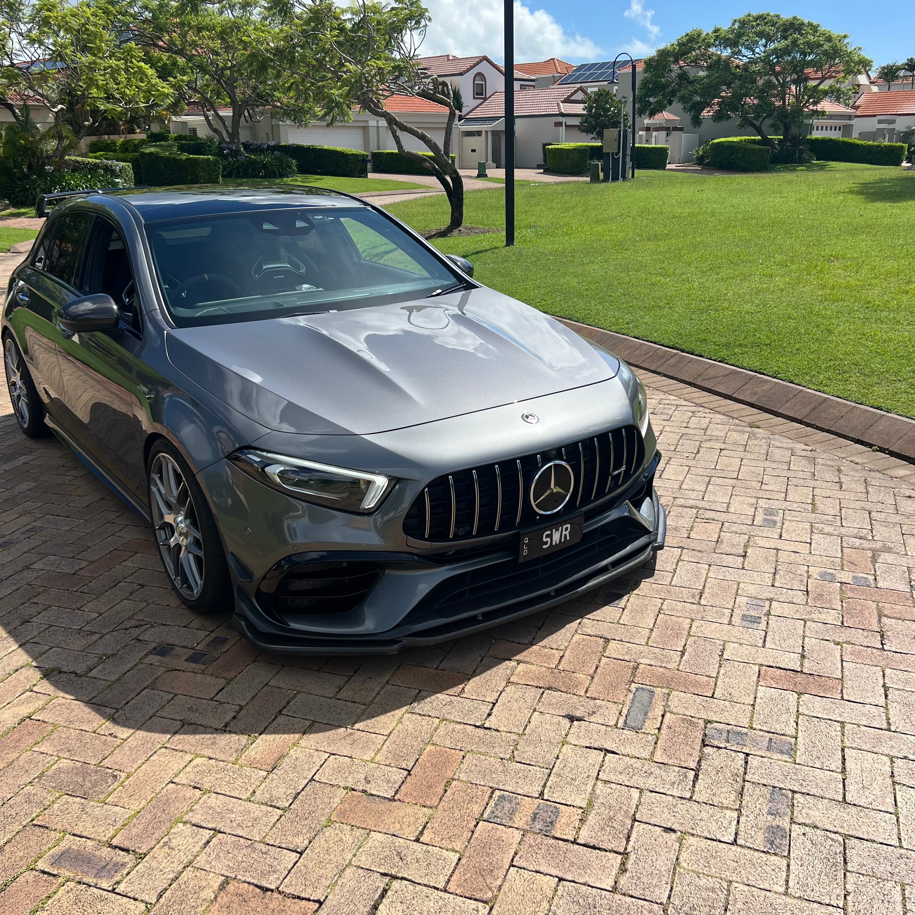 Mercedes Empero Designs Carbon Fiber Front Splitter for W177