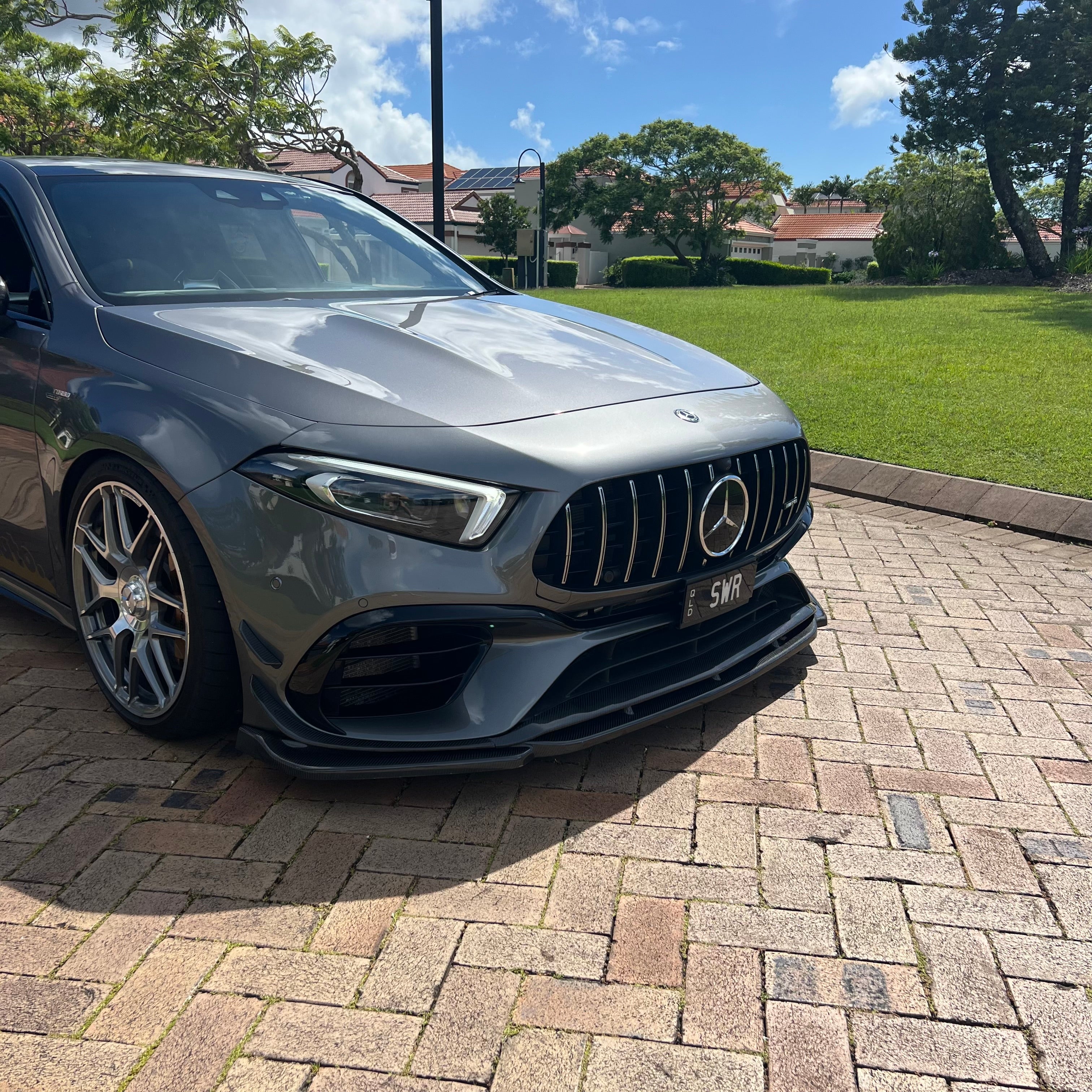 Mercedes Empero Designs Carbon Fiber Front Splitter for W177