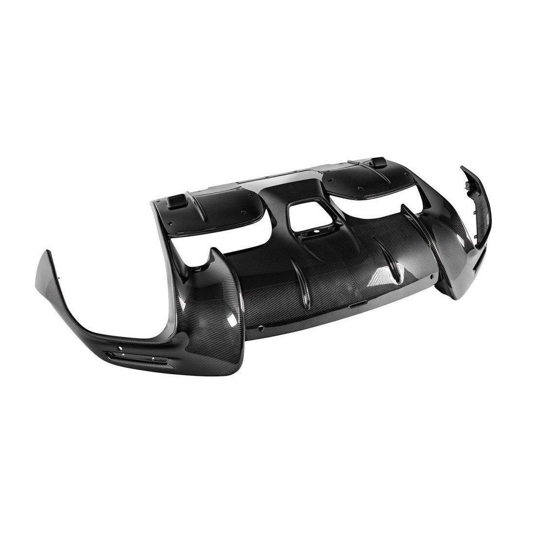Ferrari Pre-Preg Carbon Fiber OEM Style Rear Diffuser for Purosangue