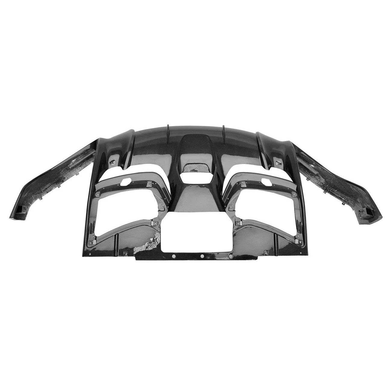 Ferrari Pre-Preg Carbon Fiber OEM Style Rear Diffuser for Purosangue