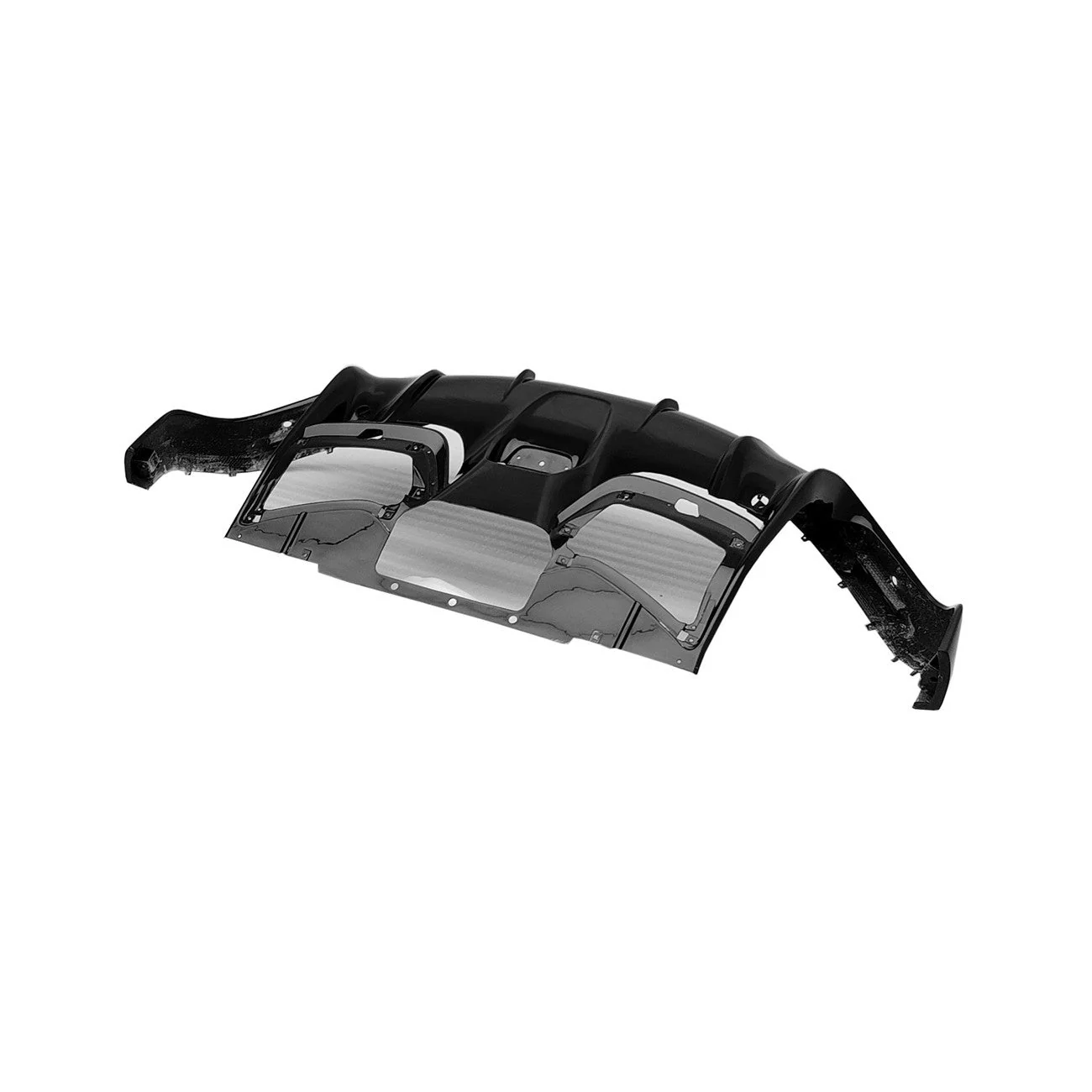 Ferrari Pre-Preg Carbon Fiber OEM Style Rear Diffuser for Purosangue