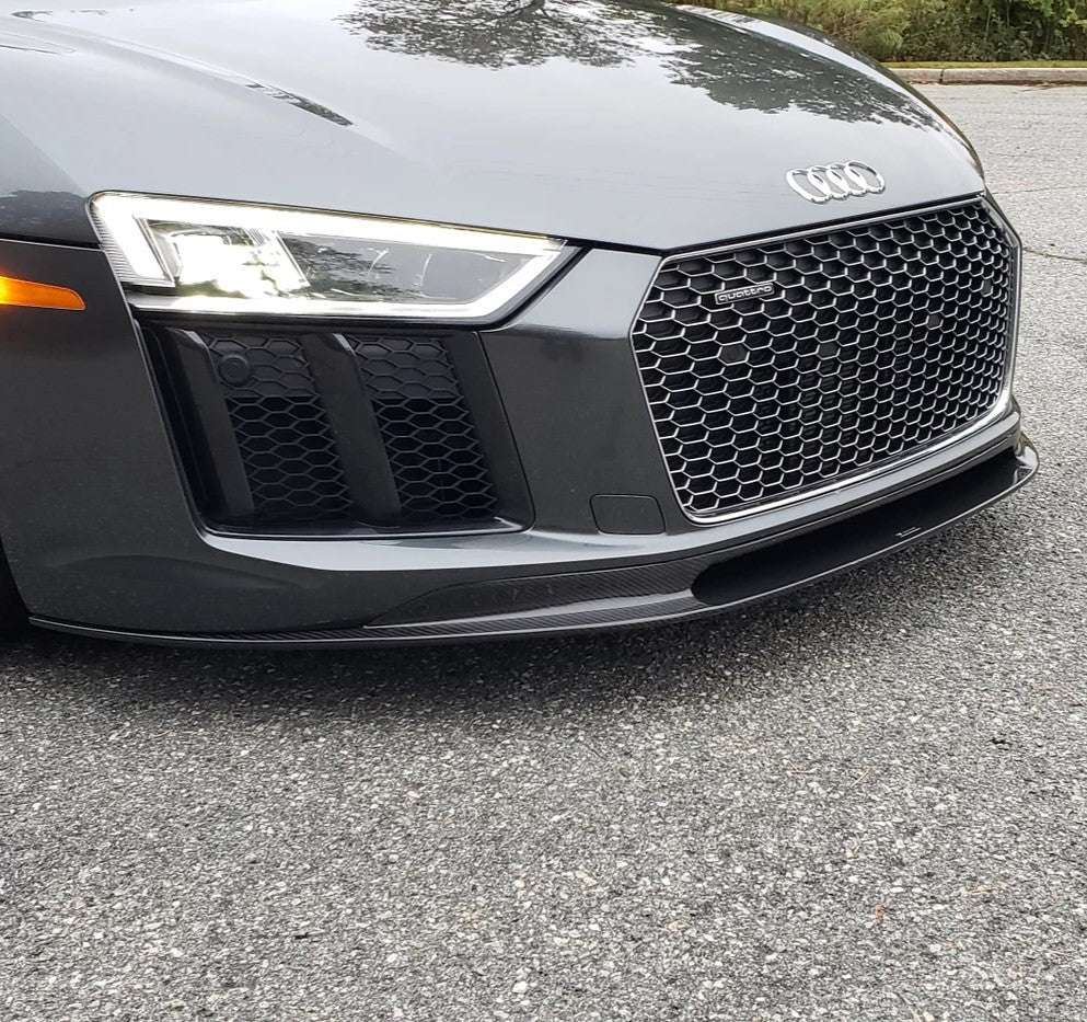 Audi Pre-Preg Carbon Fiber Vorsteiner Style Front Splitter for R8 Gen 2 PFL