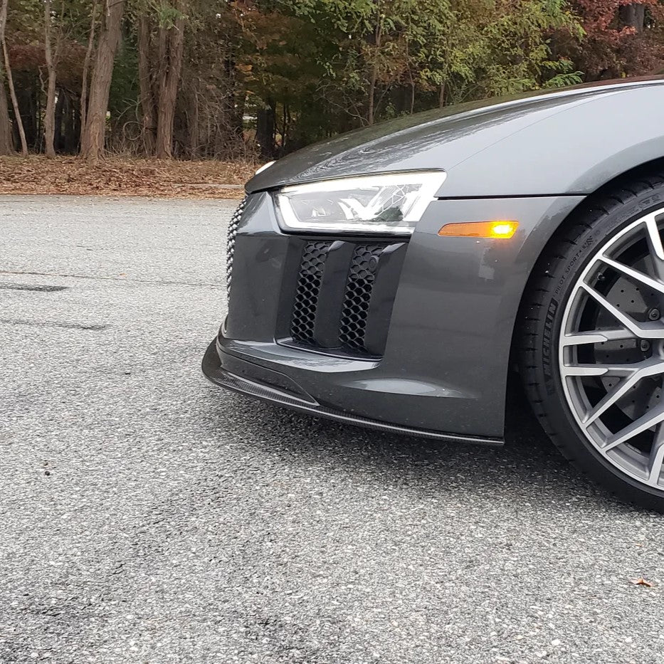 Audi Pre-Preg Carbon Fiber Vorsteiner Style Front Splitter for R8 Gen 2 PFL