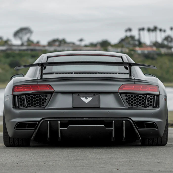 Audi Pre-Preg Carbon Fiber Vorsteiner Style Rear Diffuser for R8 Gen 2 PFL