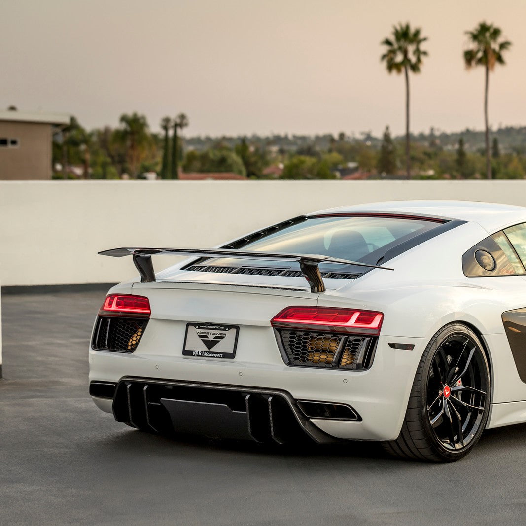 Audi Pre-Preg Carbon Fiber Vorsteiner Style Rear Spoiler for R8 Gen 2 PFL