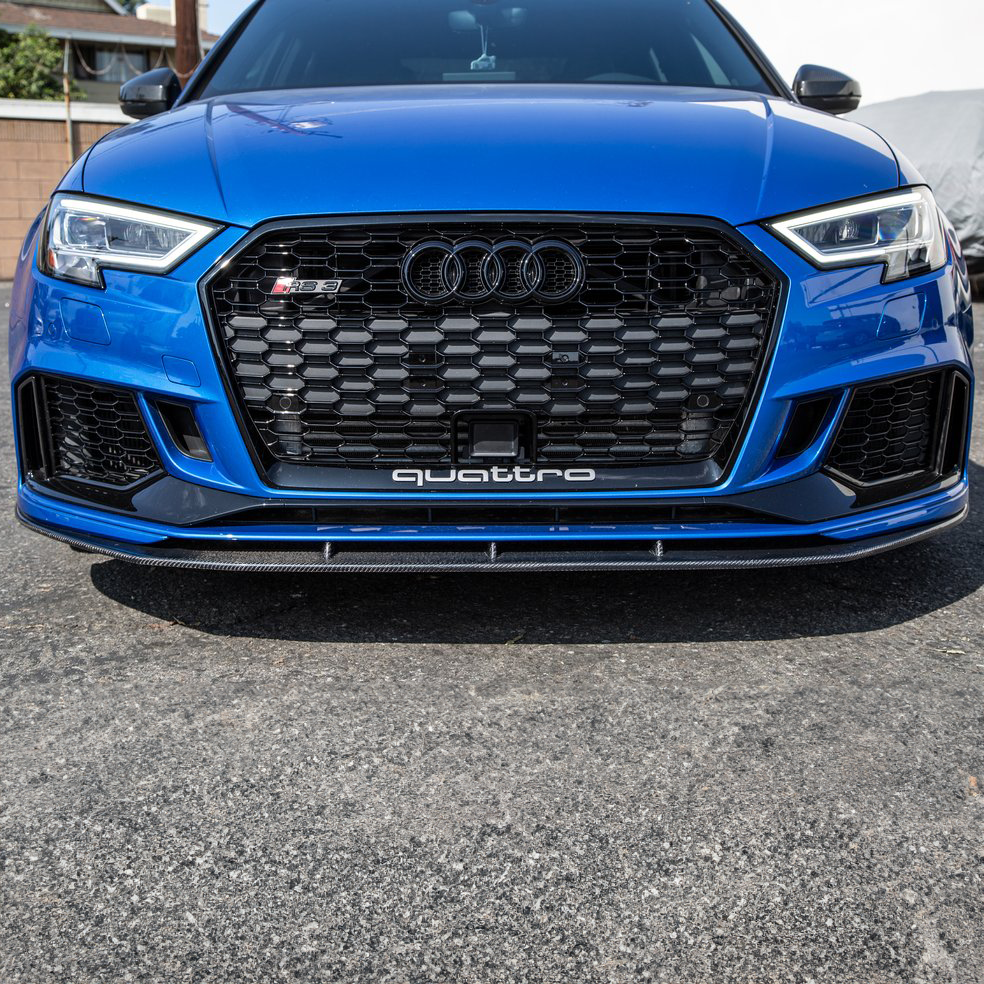Audi Empero Designs Carbon Fiber Front Splitter for 8V.5 RS3