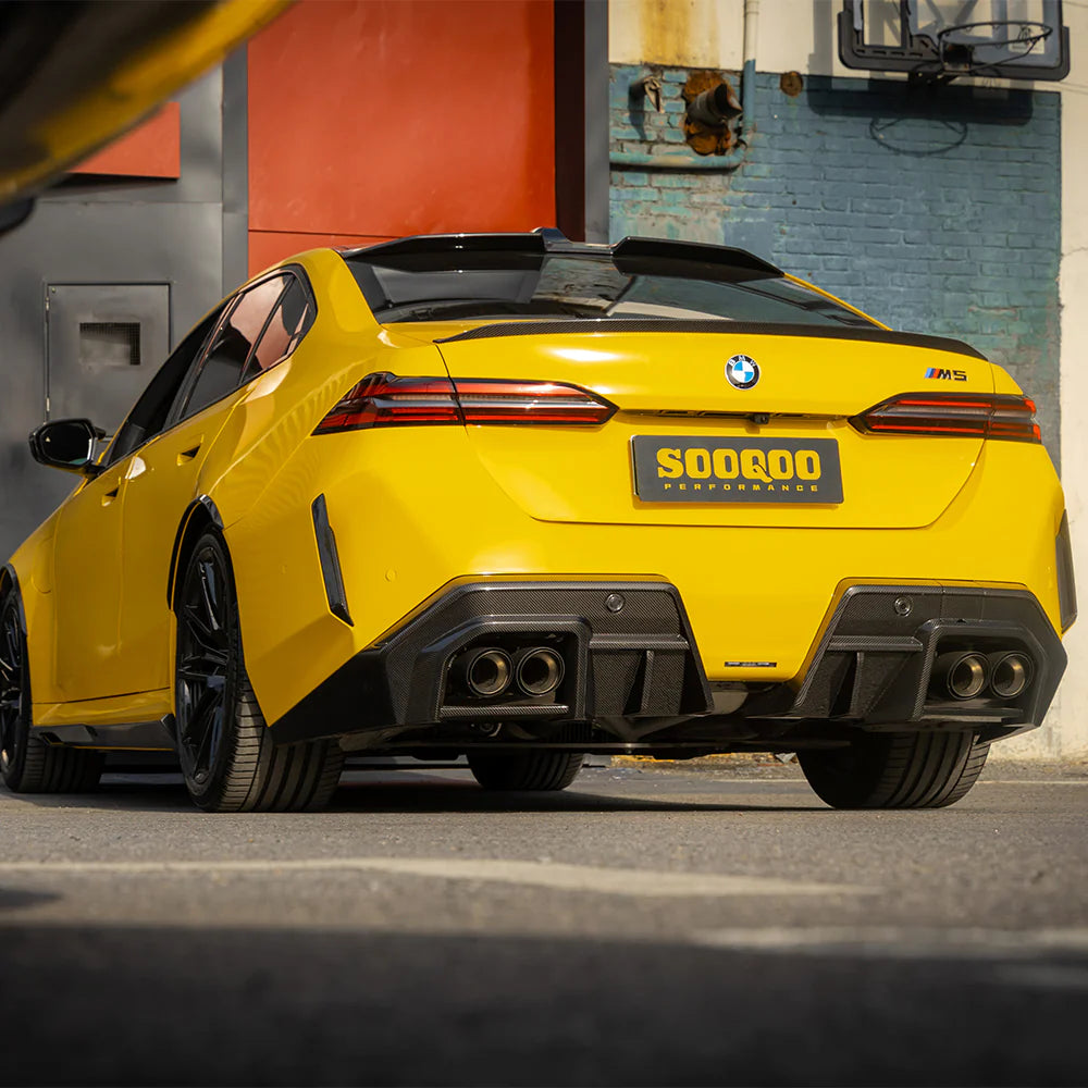 BMW SooQoo Type-A Pre-Preg Carbon Fiber Rear Diffuser for M5 G90 & G99