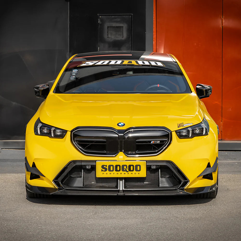 BMW SooQoo Type-A Pre-Preg Carbon Fiber Front Lip for M5 G90 & G99
