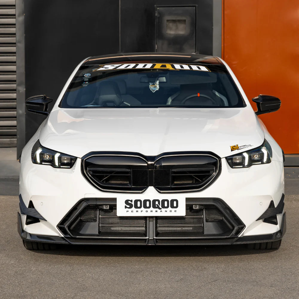 BMW SooQoo Type-B Pre-Preg Carbon Fiber Front Lip for M5 G90 & G99
