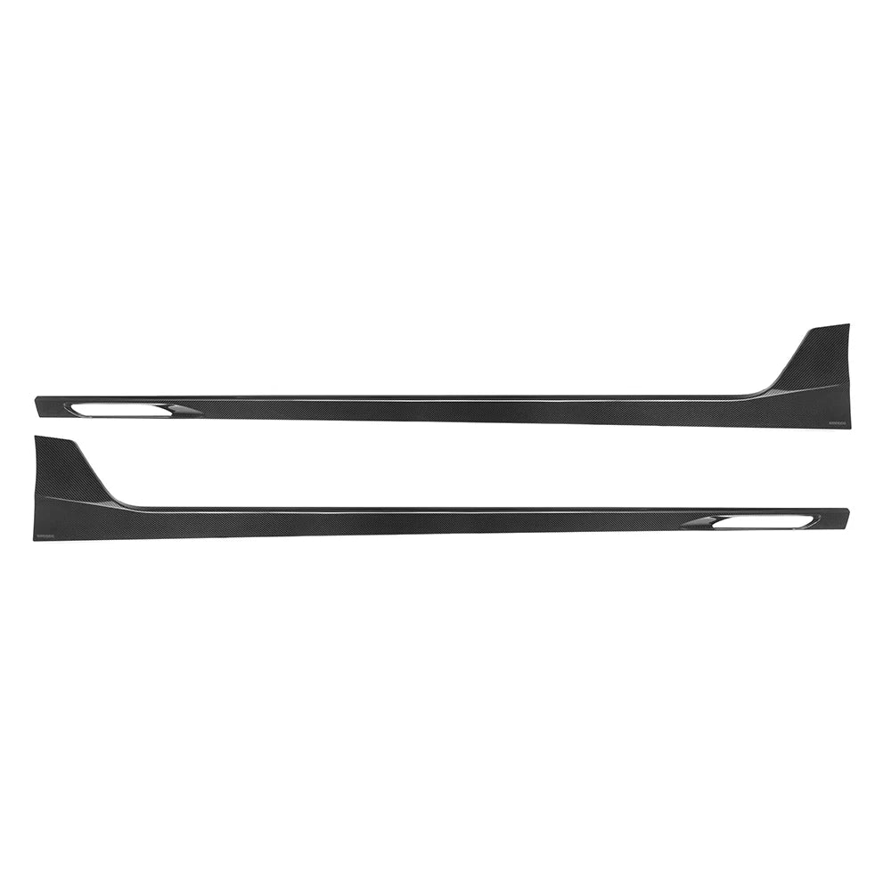 BMW SooQoo Type-B Pre-Preg Carbon Fiber Side Skirt for M5 G90 & G99