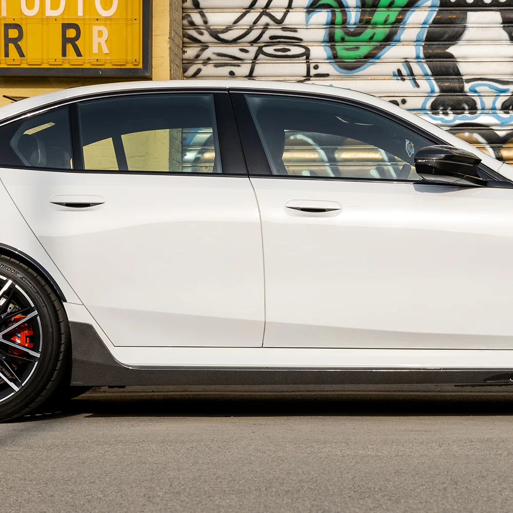 BMW SooQoo Type-B Pre-Preg Carbon Fiber Side Skirt for M5 G90 & G99