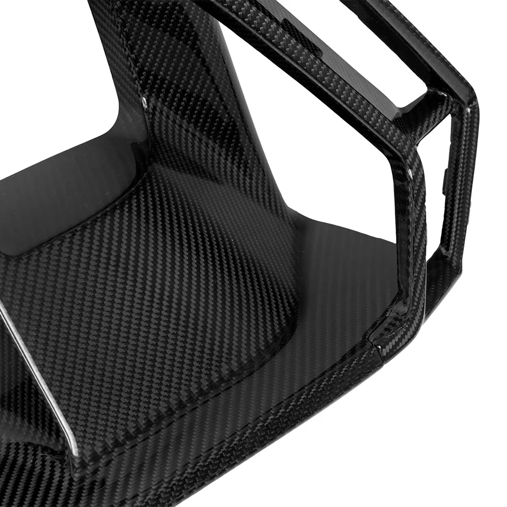 BMW SooQoo Pre-Preg Carbon Fiber Front Bumper Center Trim for M5 G90 & G99