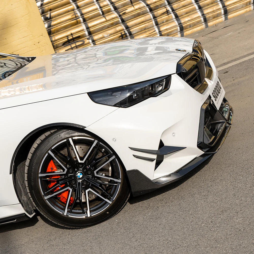 BMW SooQoo Pre-Preg Carbon Fiber Front Canards for M5 G90 & G99