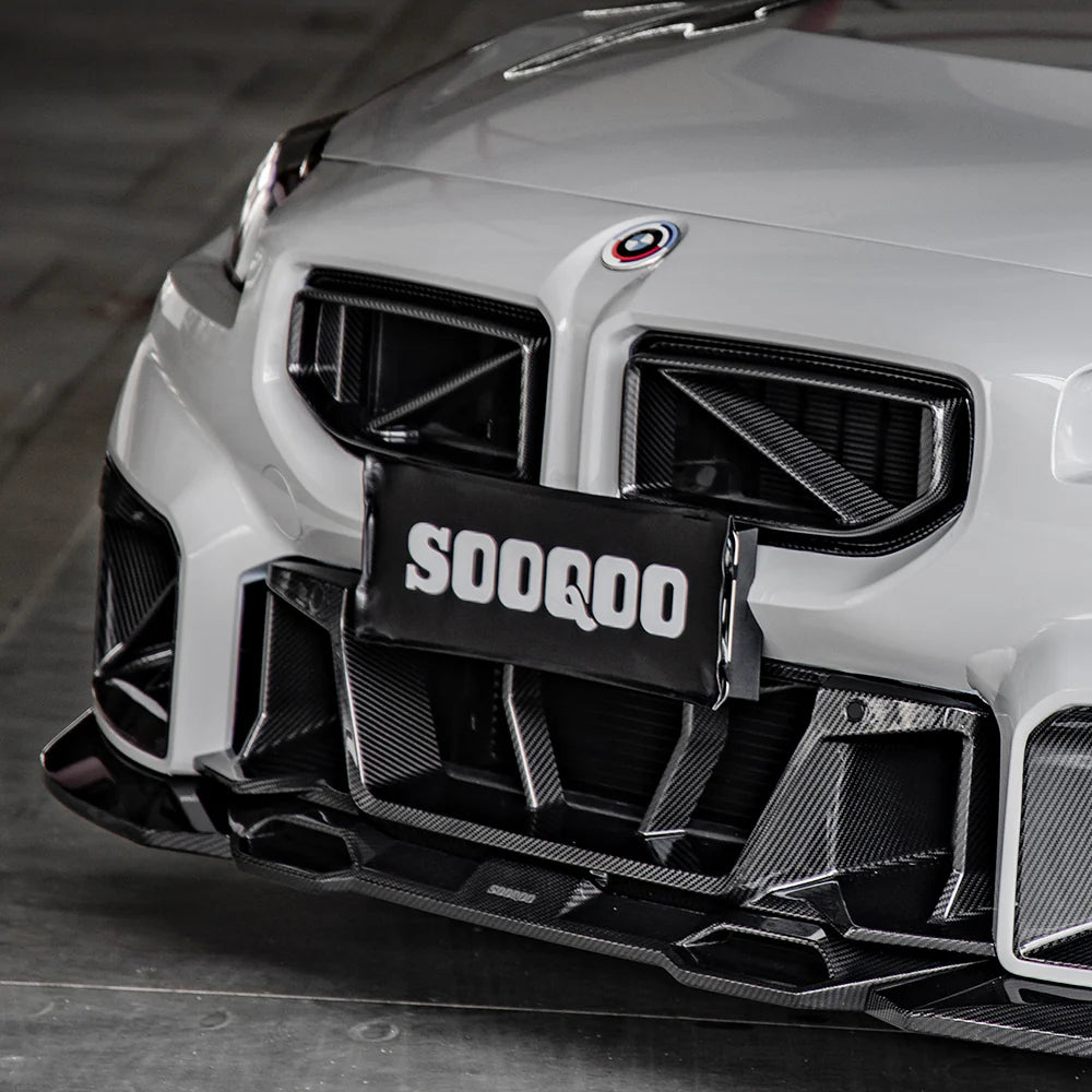 BMW SooQoo Type A Pre-Preg Carbon Fiber Front Splitter for M2 G87