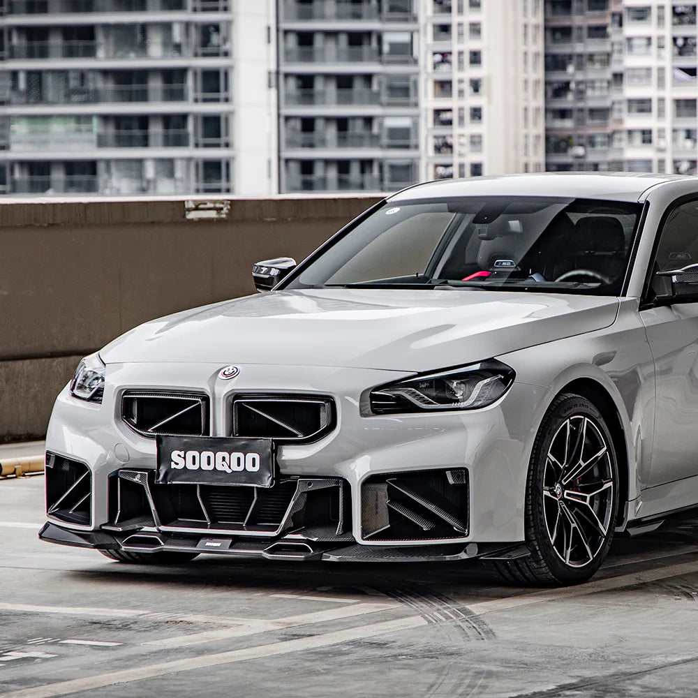 BMW SooQoo Type A Pre-Preg Carbon Fiber Front Splitter for M2 G87
