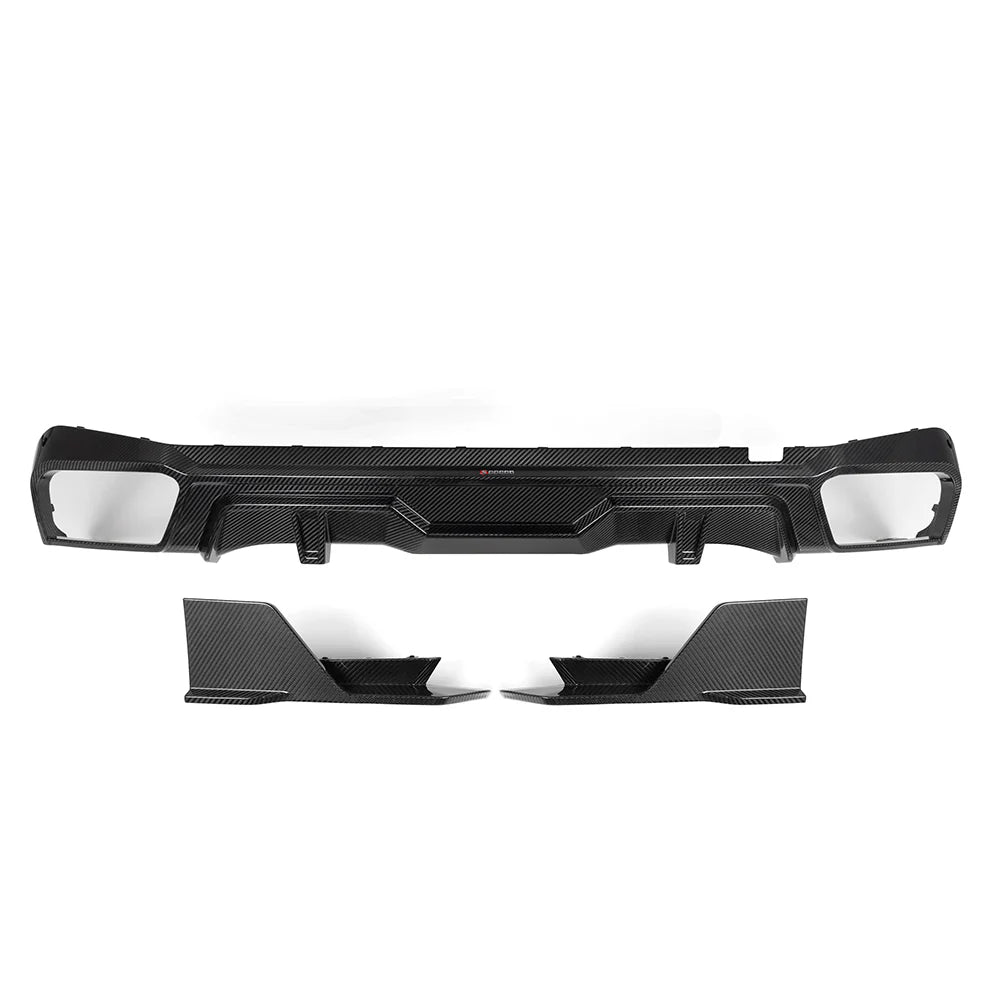 BMW SooQoo Pre-Preg Carbon Fiber Rear Diffuser for X5 G05 LCI