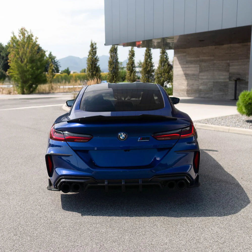 BMW SooQoo Pre-Preg Carbon Fiber Rear Diffuser for F92 M8