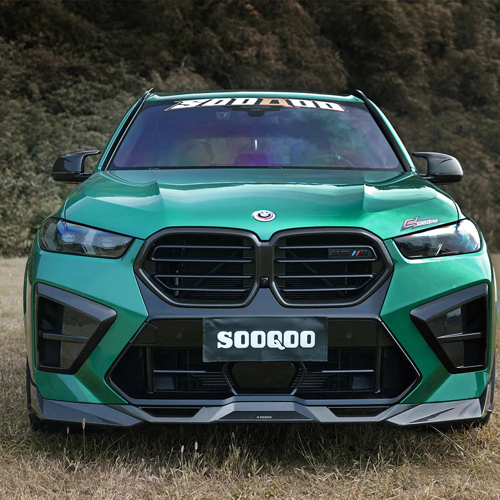 BMW SooQoo Pre-Preg Carbon Fiber Front Splitter for F95 X5M LCI