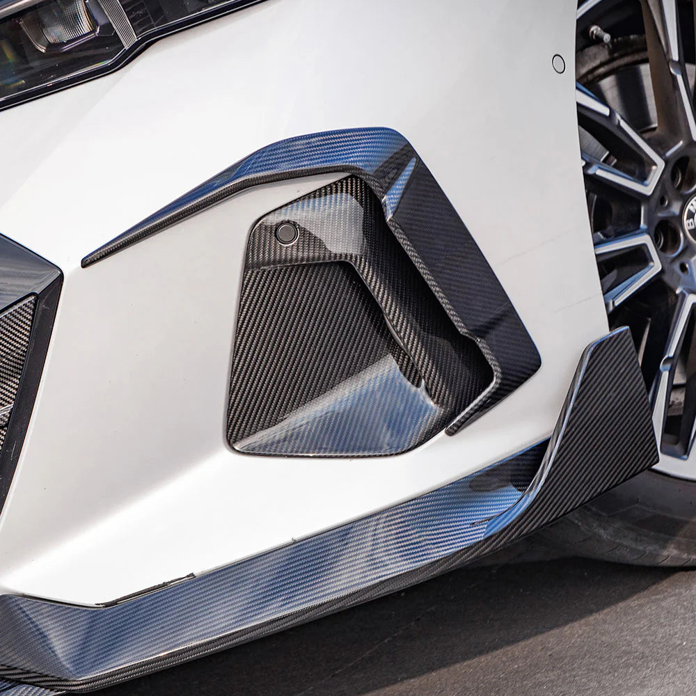 BMW SooQoo Pre-Preg Carbon Fiber Front Side Vent Trim for 5 Series G60