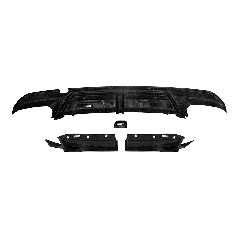 BMW SooQoo Pre-Preg Carbon Fiber Rear Diffuser for F95 X5M LCI