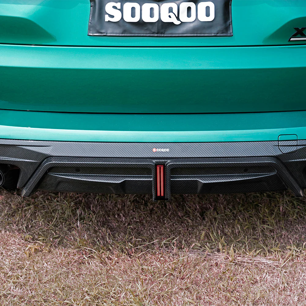 BMW SooQoo Pre-Preg Carbon Fiber Rear Diffuser for F95 X5M LCI