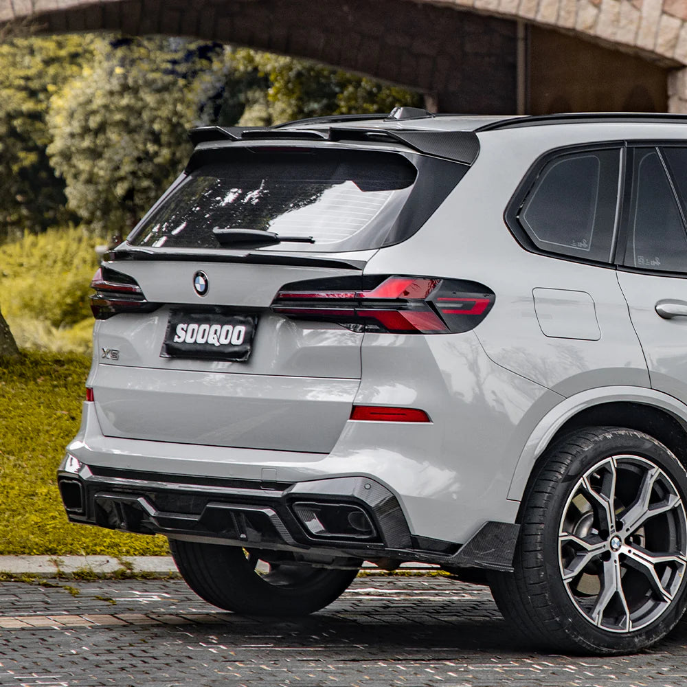 BMW SooQoo Pre-Preg Carbon Fiber Rear Roof Spoiler for X5 G05 LCI