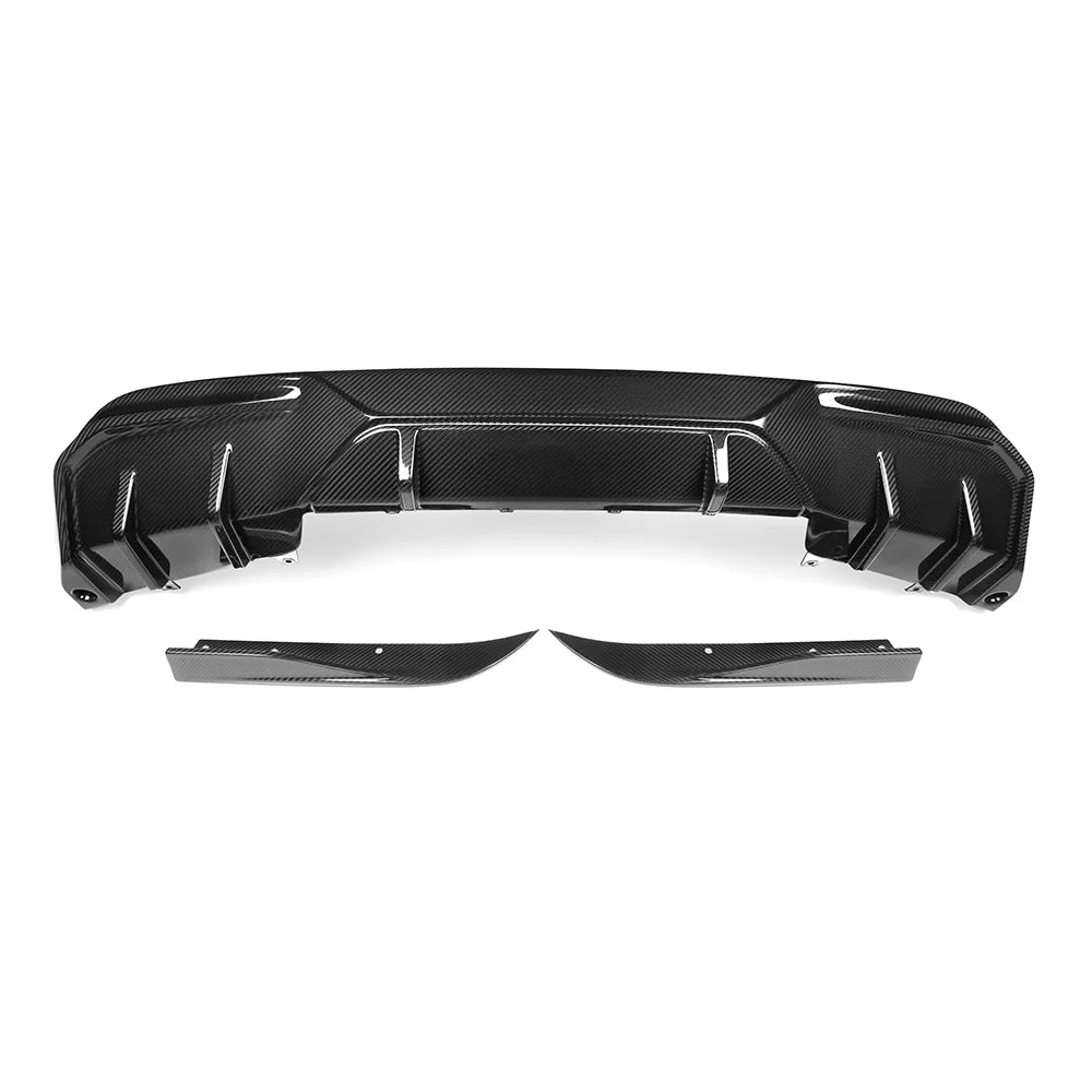 BMW SooQoo Pre-Preg Carbon Fiber Rear Diffuser for 4 Series G26 i4 BEV