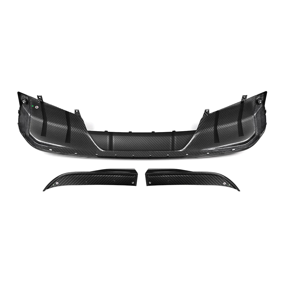 BMW SooQoo Pre-Preg Carbon Fiber Rear Diffuser for 4 Series G26 i4 BEV