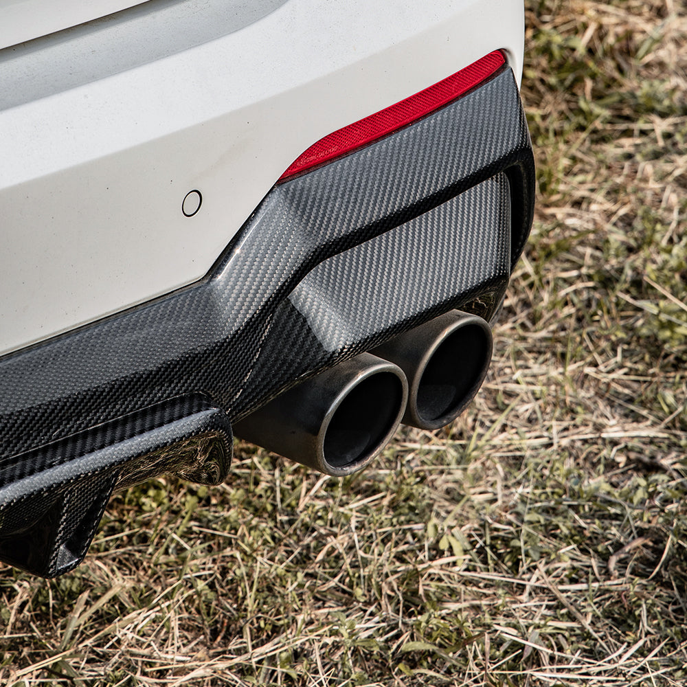 BMW SooQoo Pre-Preg Carbon Fiber Rear Diffuser for 4 Series G22