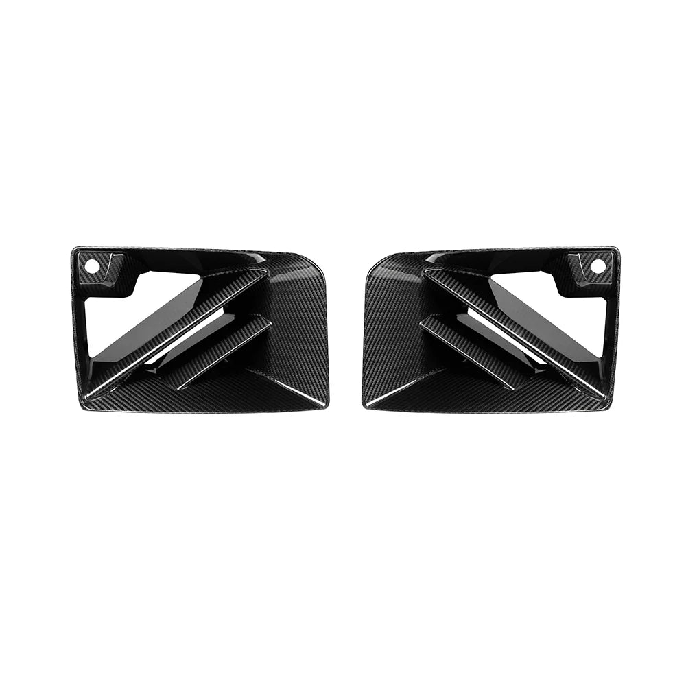 BMW SooQoo Pre-Preg Carbon Fiber Front Air Ducts for M2 G87