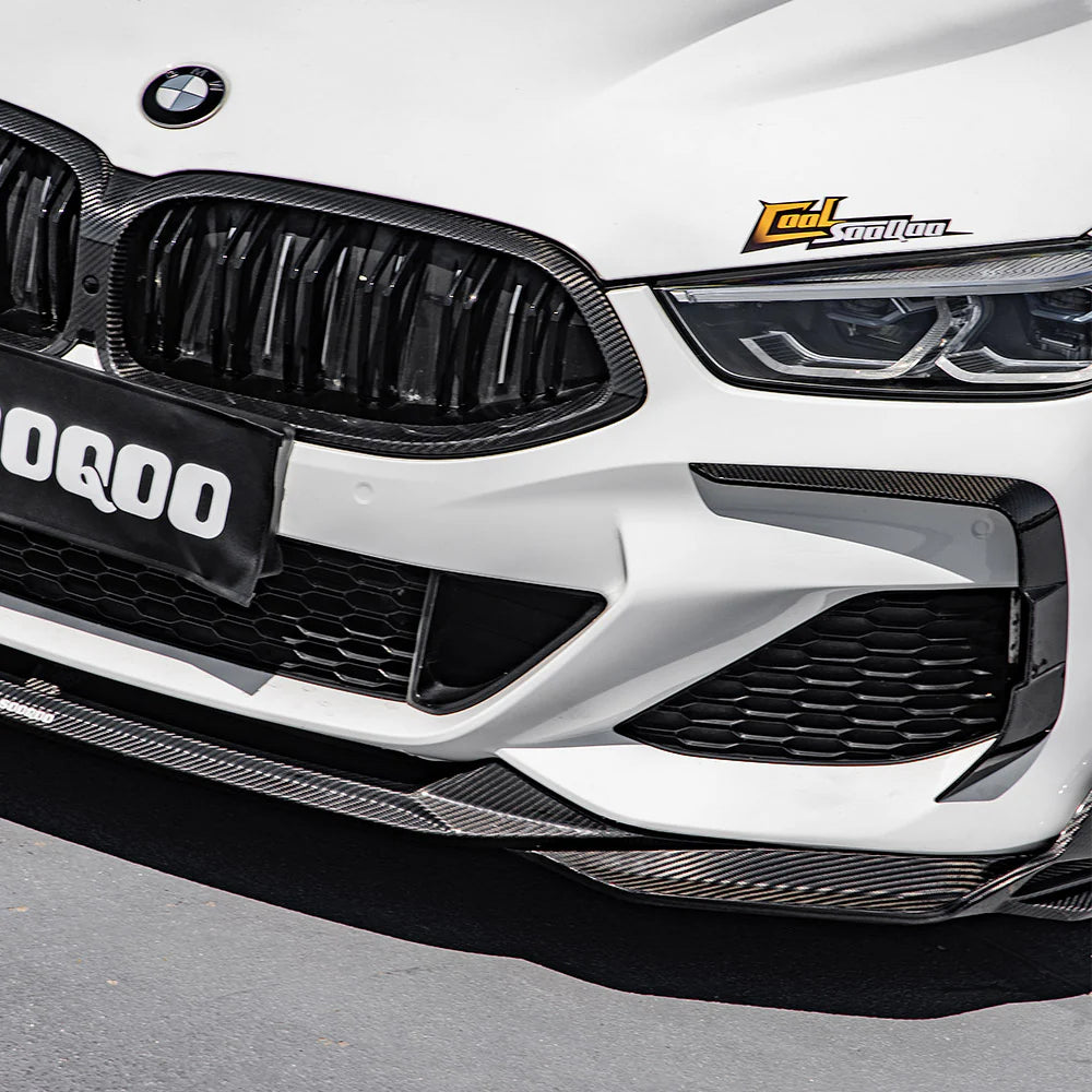 BMW SooQoo Pre-Preg Carbon Fiber Front Splitter for 8 Series G15
