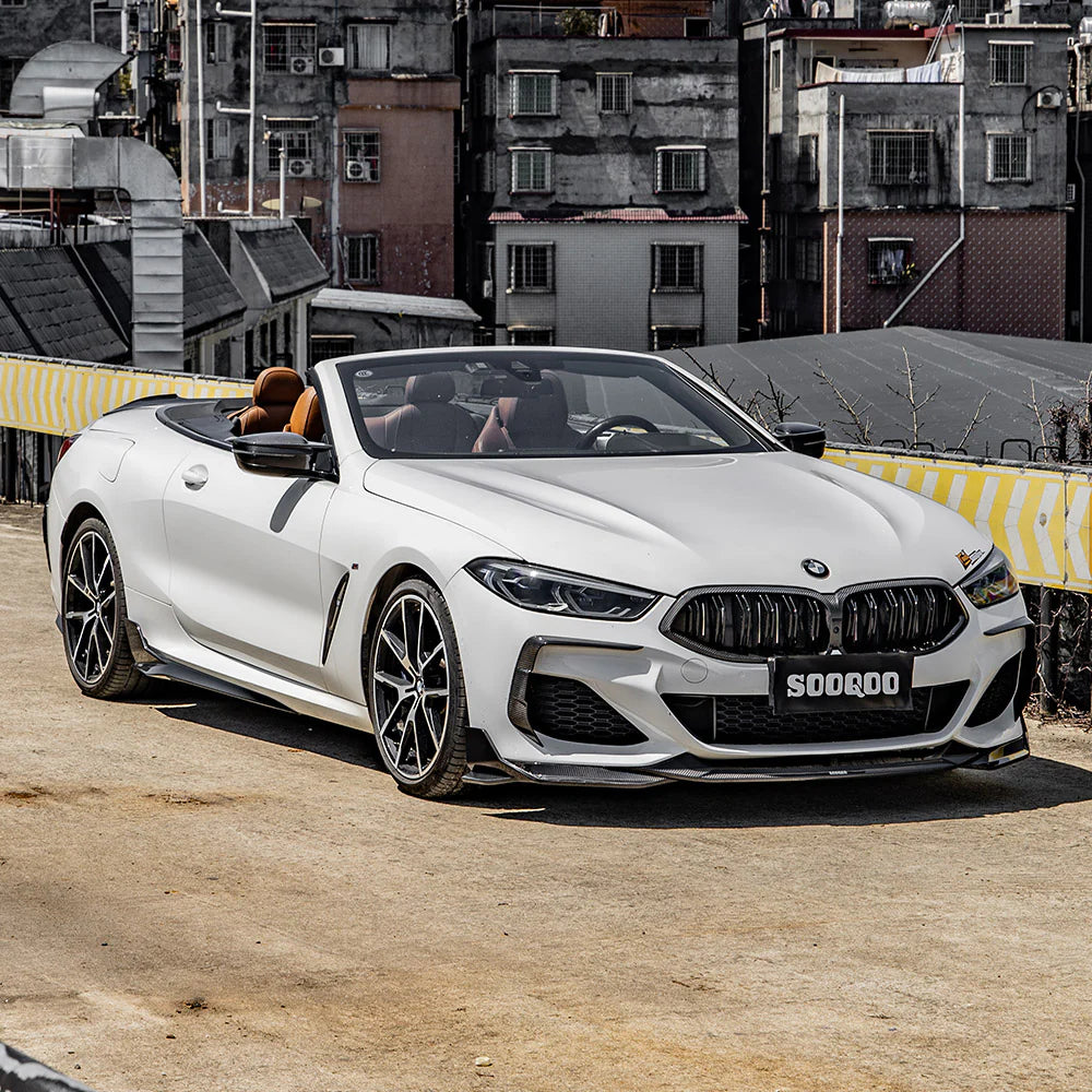 BMW SooQoo Pre-Preg Carbon Fiber Front Splitter for 8 Series G15