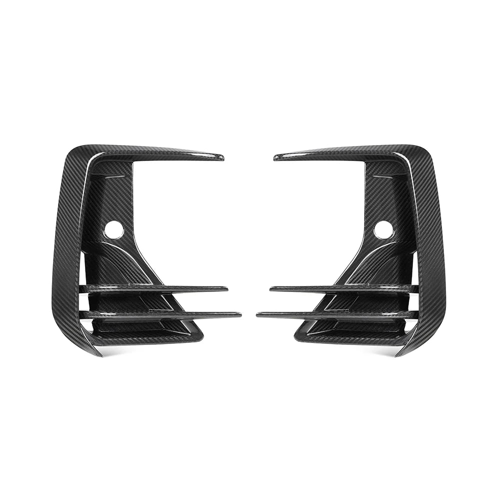 BMW SooQoo Pre-Preg Carbon Fiber Front Vent Trim for iX3 & X3 G01 & X4 G02 LCI