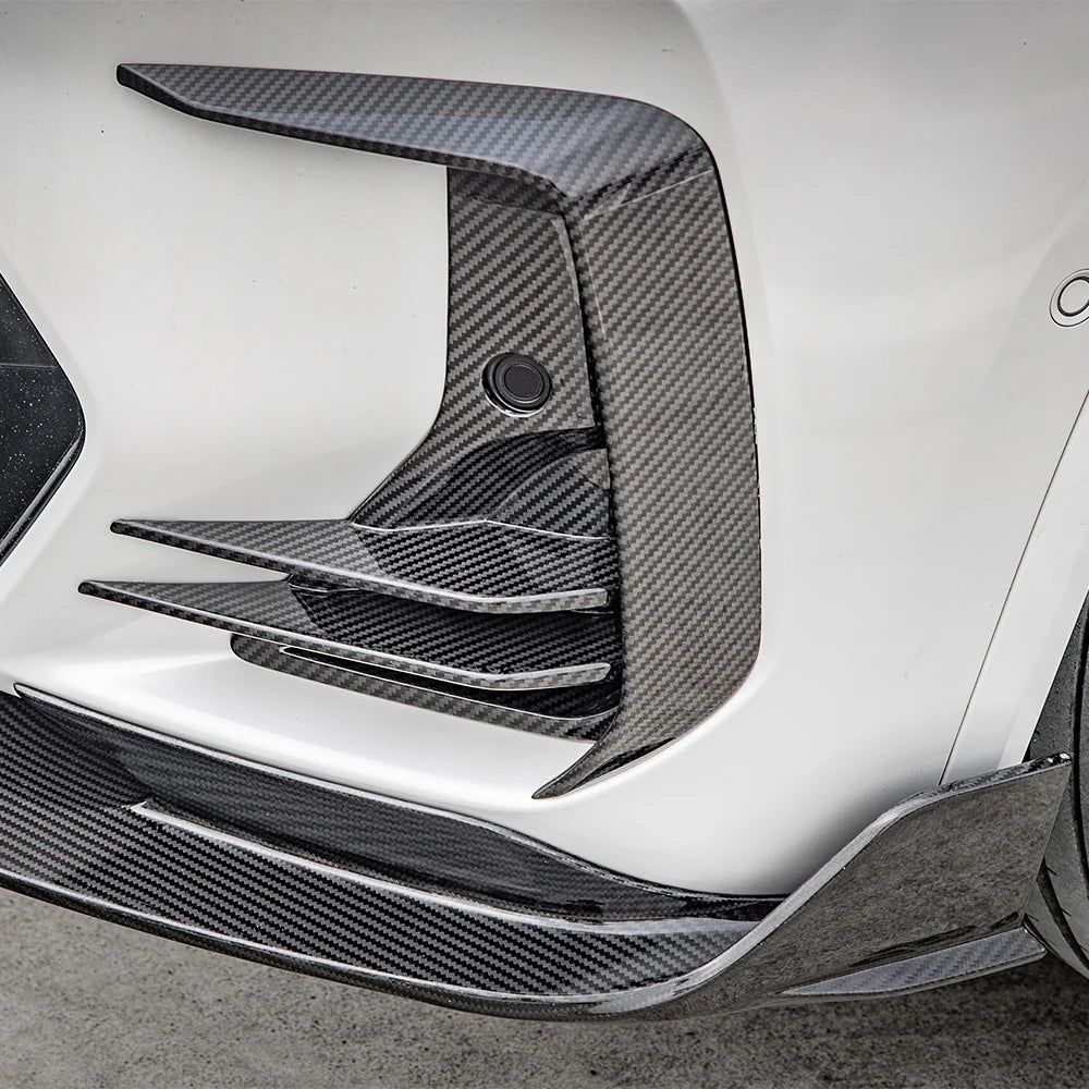BMW SooQoo Pre-Preg Carbon Fiber Front Splitter for G08 iX3