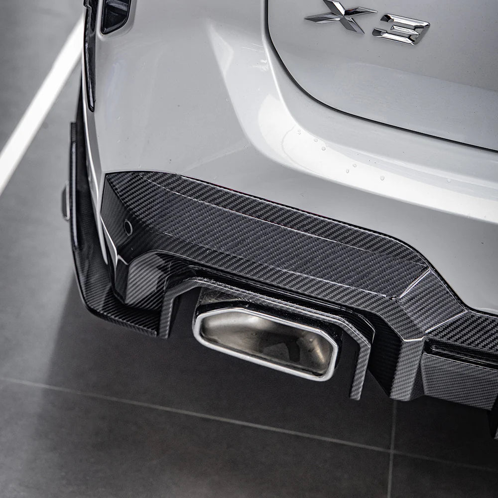 BMW SooQoo Pre-Preg Carbon Fiber Rear Diffuser for X3 G01 LCI