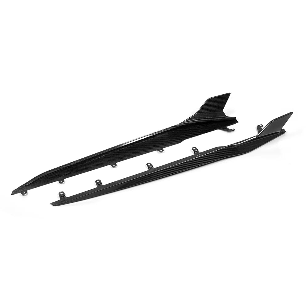 BMW SooQoo Pre-Preg Carbon Fiber Side Skirts for 8 Series G18 & F92 M8
