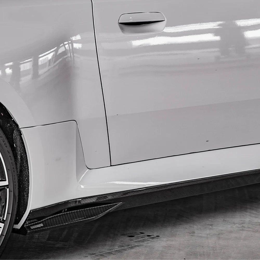 BMW SooQoo Pre-Preg Carbon Fiber Side Skirts for M2 G87