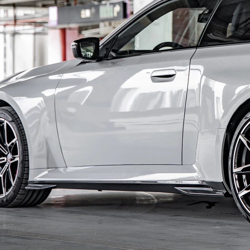 BMW SooQoo Pre-Preg Carbon Fiber Side Skirts for M2 G87