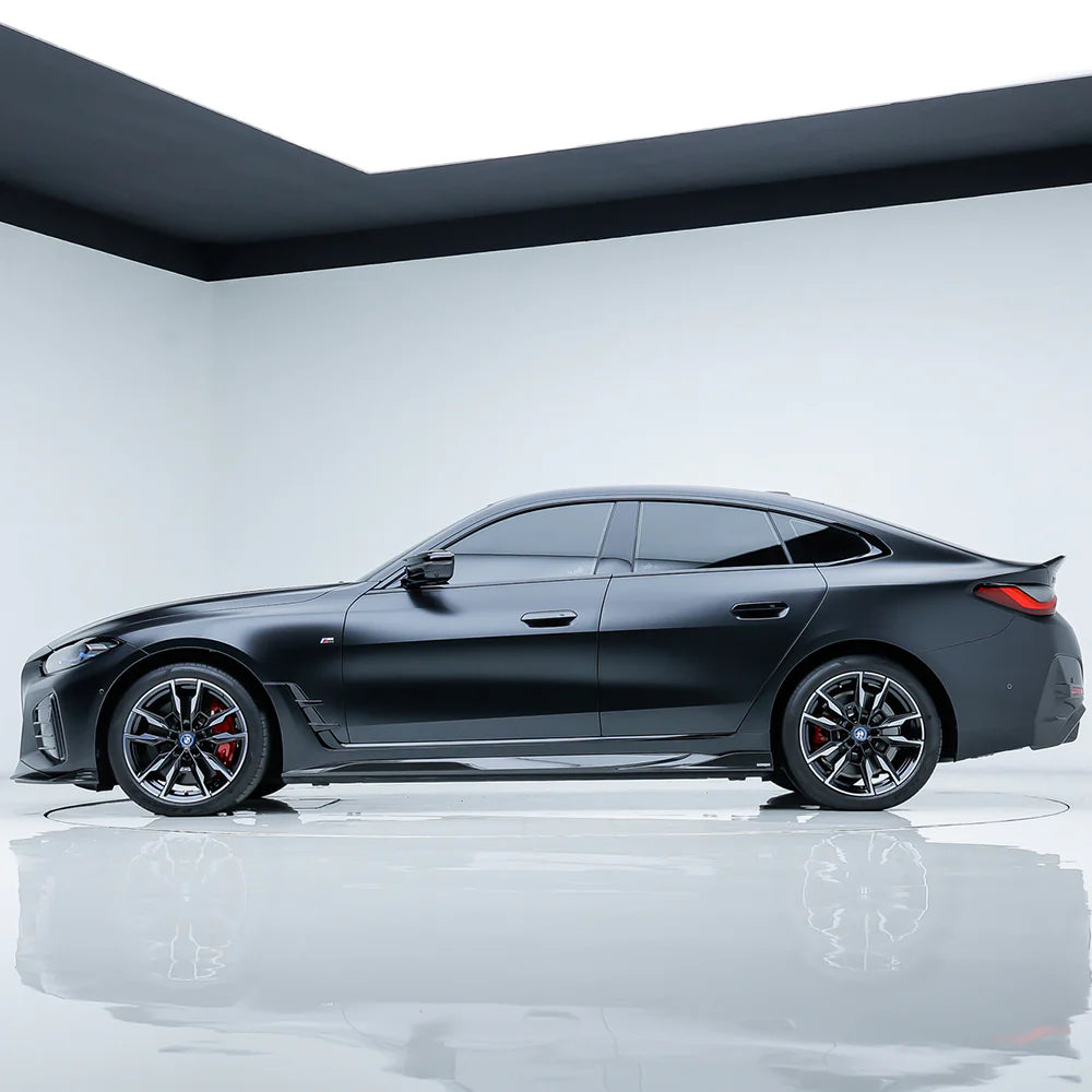 BMW SooQoo Pre-Preg Carbon Fiber Side Skirts for G26 i4 BEV