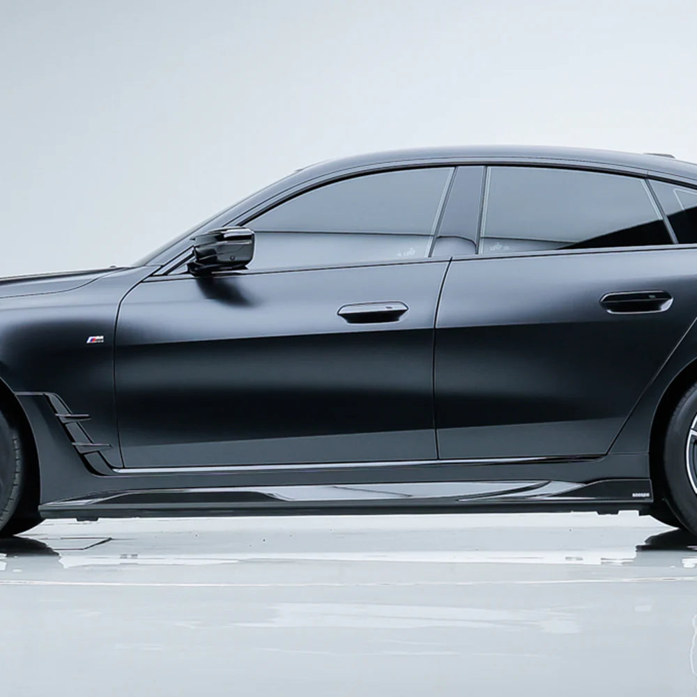 BMW SooQoo Pre-Preg Carbon Fiber Side Skirts for G26 i4 BEV