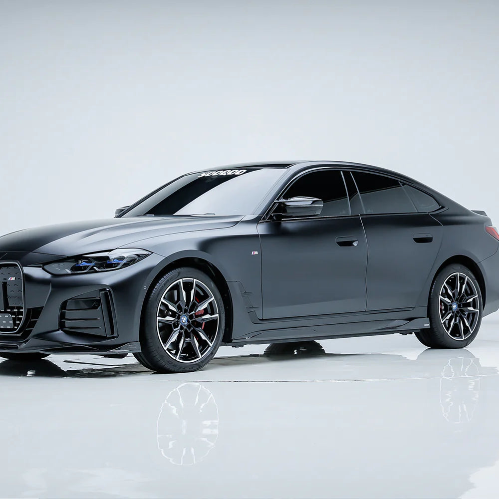 BMW SooQoo Pre-Preg Carbon Fiber Side Skirts for G26 i4 BEV