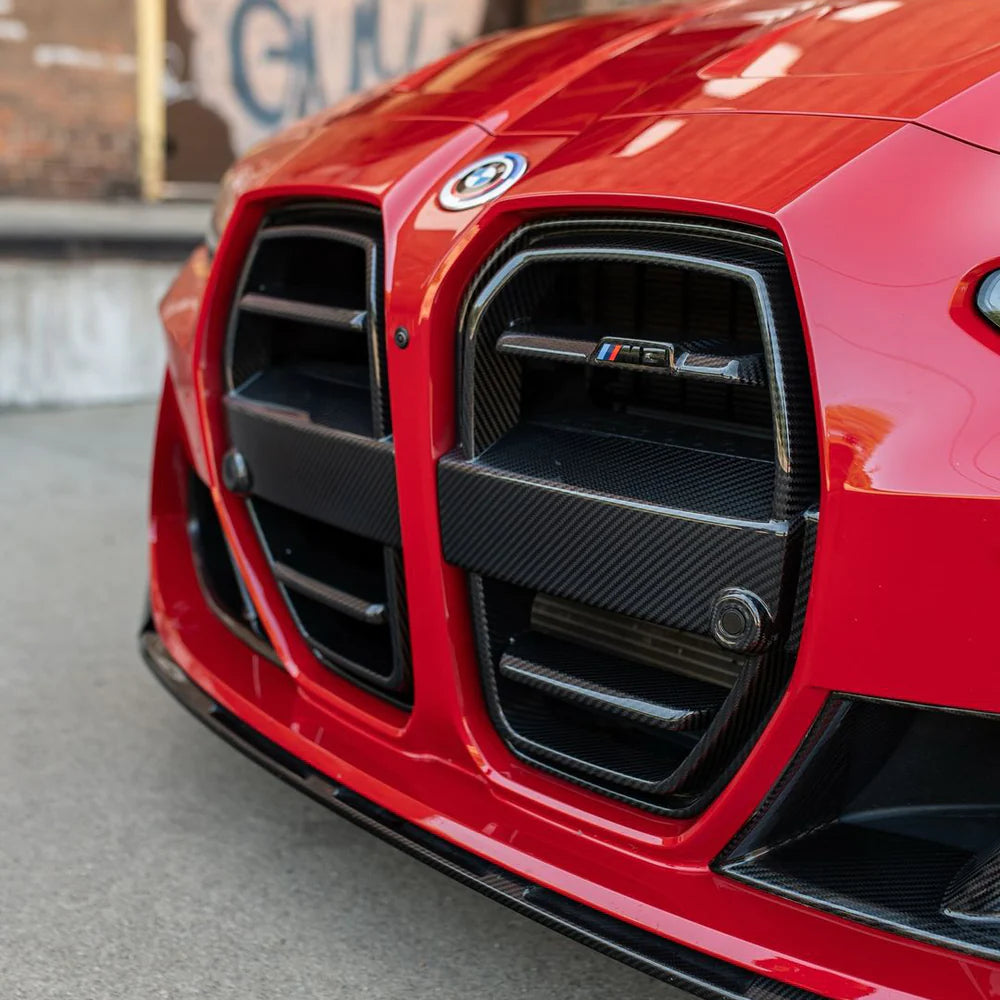 BMW SooQoo Pre-Preg Carbon Fiber SQ-V Front Grille for G80 M3 & G82 M4