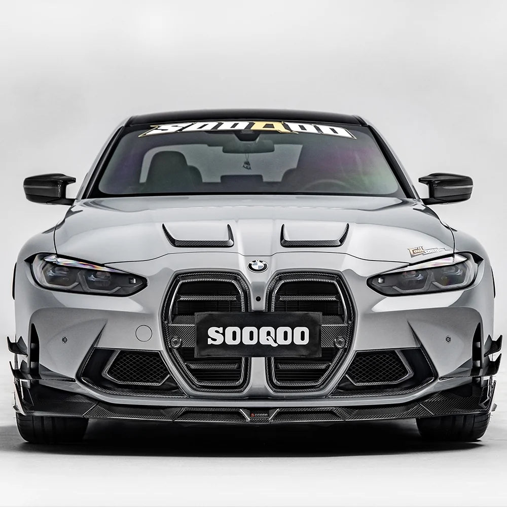 BMW SooQoo Type-A Pre-Preg Carbon Fiber Front Lip for M3 G80 & M4 G82