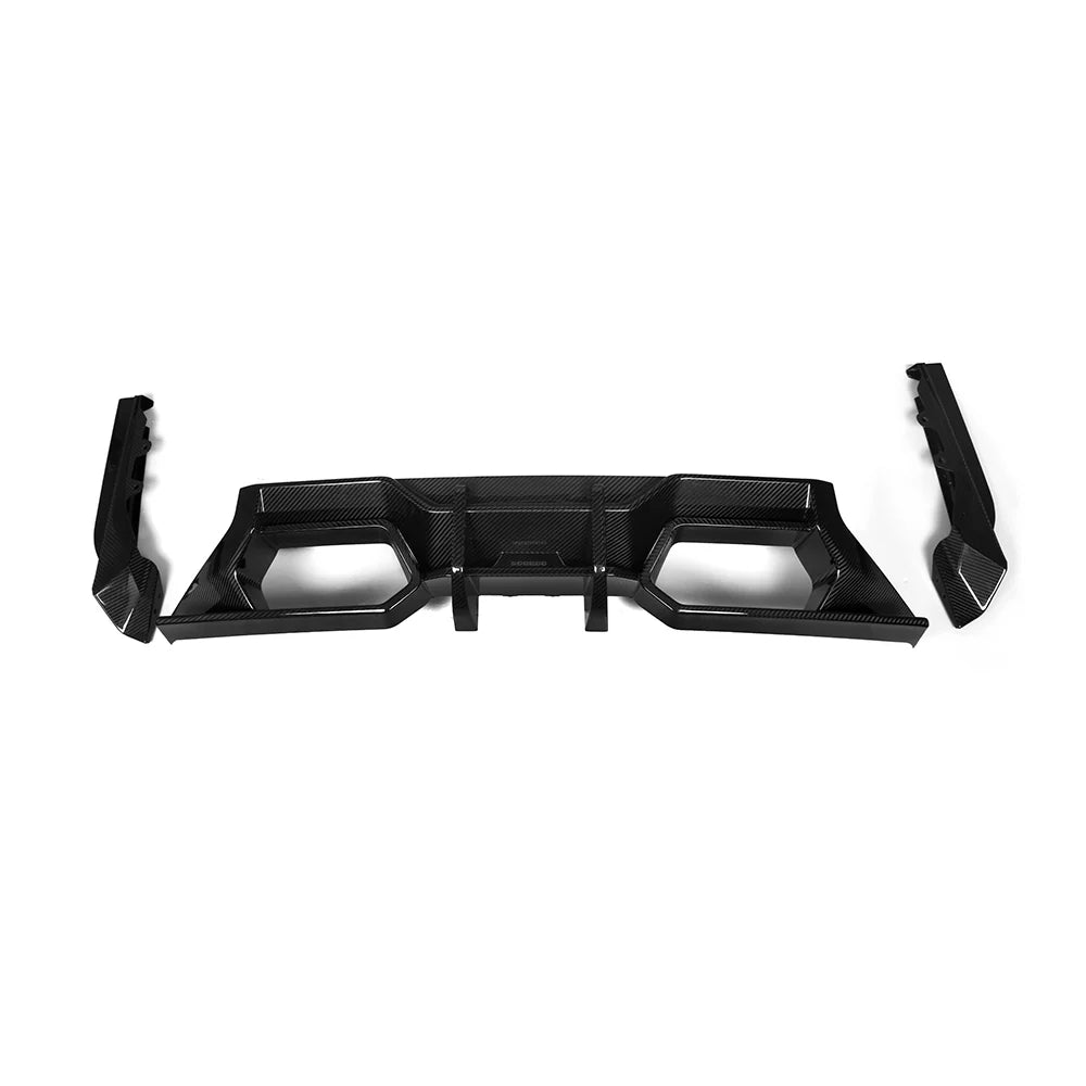 BMW SooQoo Type A Pre-Preg Carbon Fiber Rear Diffuser for M2 G87
